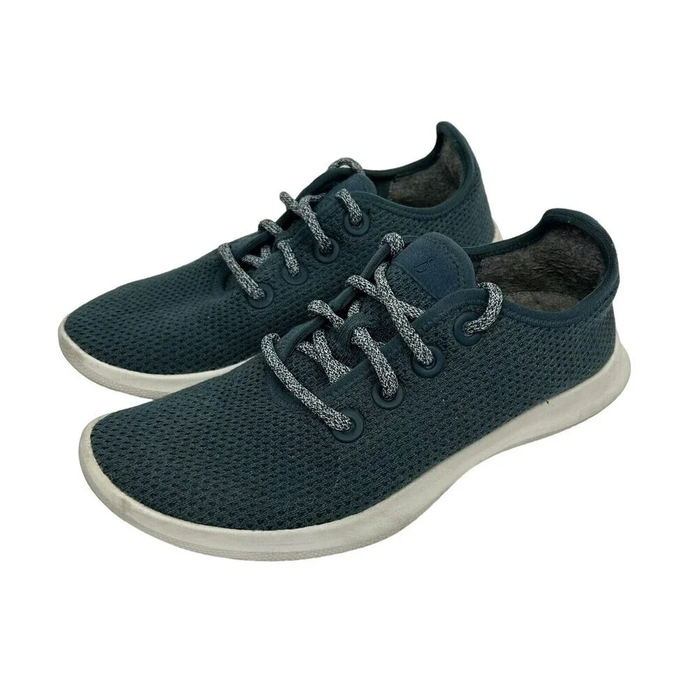 Allbirds Tree Runners Womens Size 7 Navy Blue Comfort Athletic Running Shoes